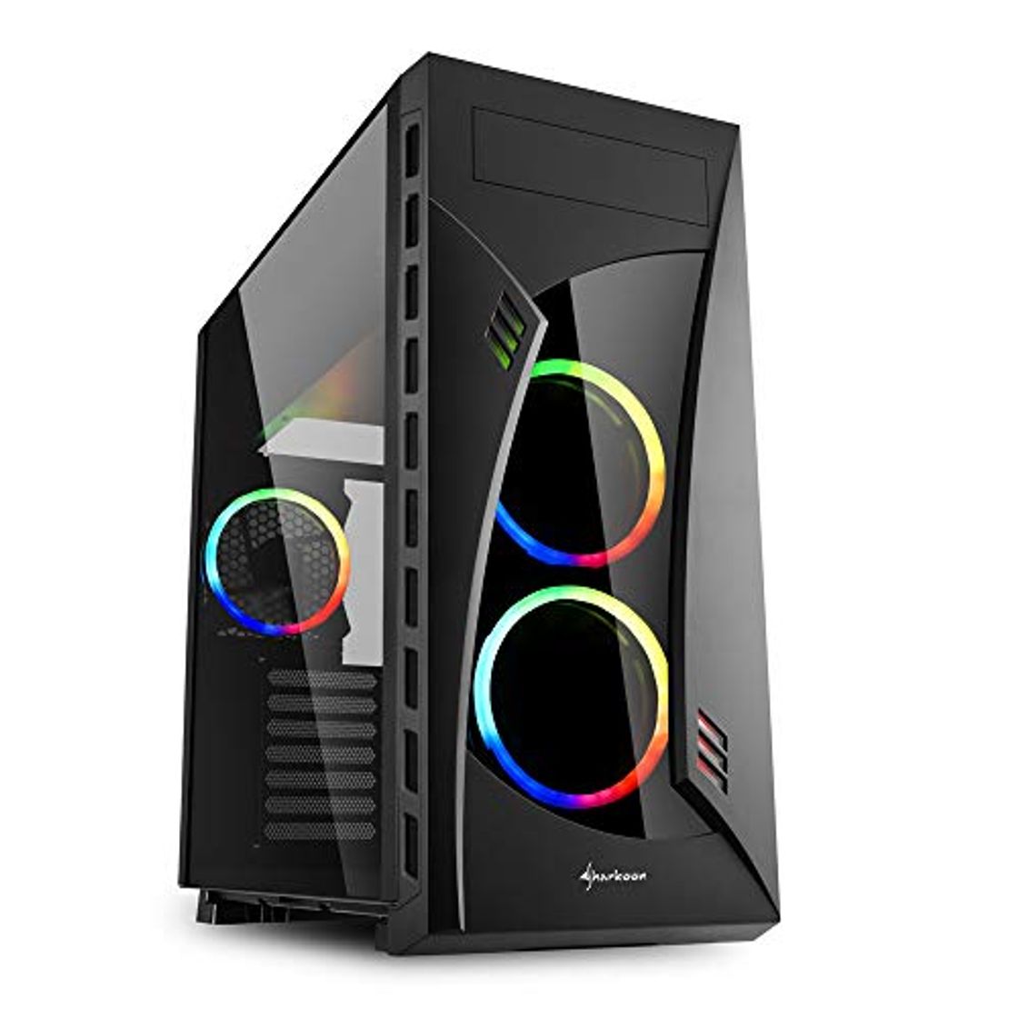 Social Sharkoon NIGHT SHARK RGB - Caja de Ordenador