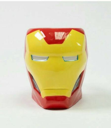 Taza de cerámica 3d (Iron Man)