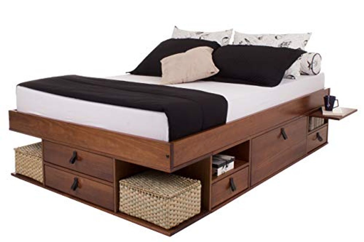 Products Cama funcional Bali - Estructura con espacio de almacenaje y cajones, ideal