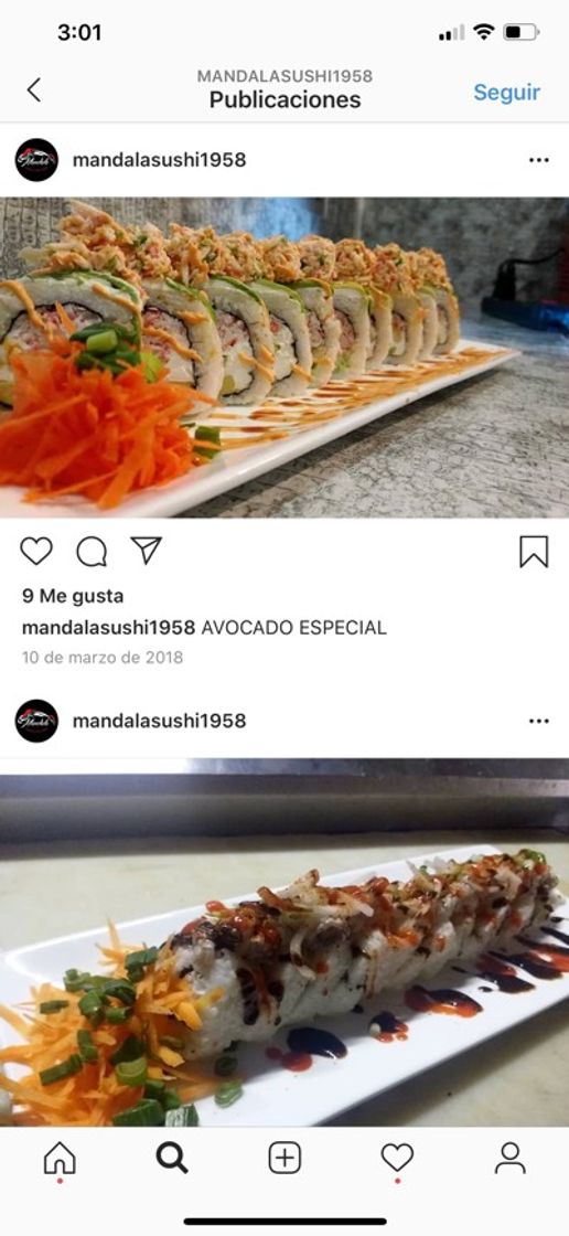 Restaurants Mándala SUSHI