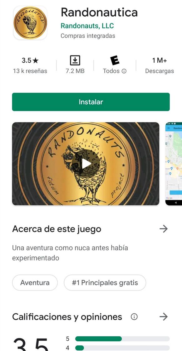 App Randonautica