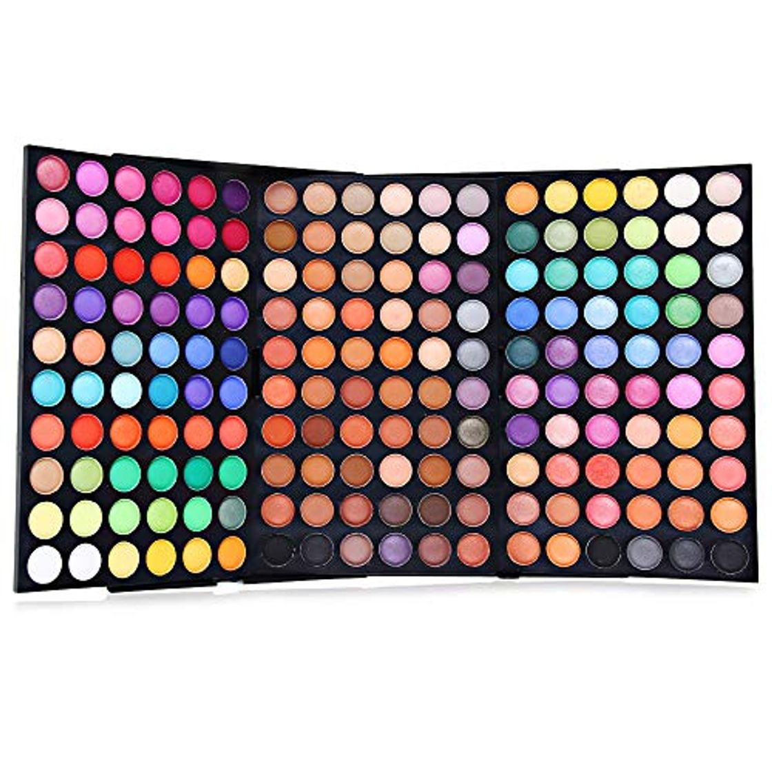 Belleza PhantomSky 180 Colores Sombra de Ojos de Maquillaje Cosmética Kit