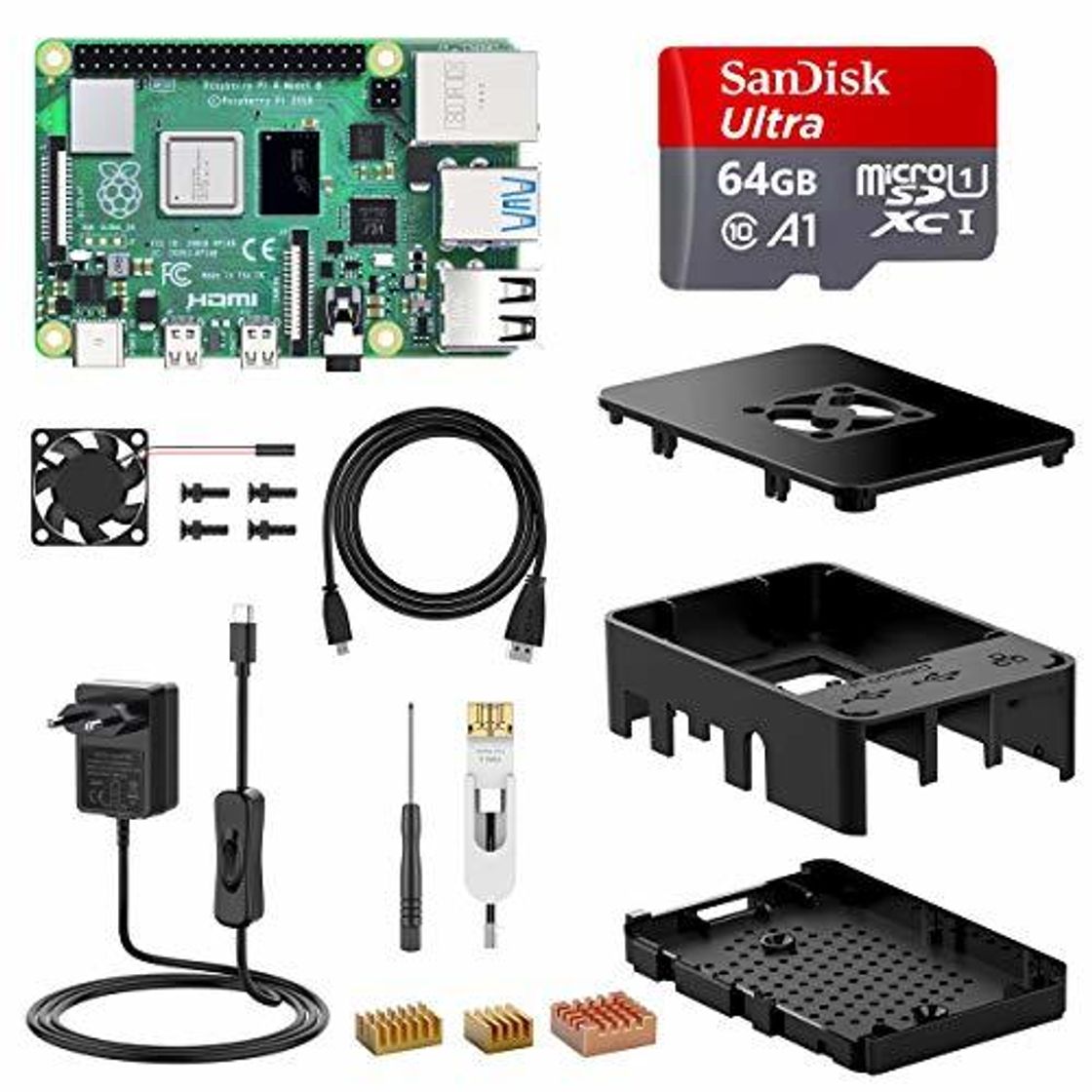 Electrónica NinkBox Raspberry Pi 4 Modelo B