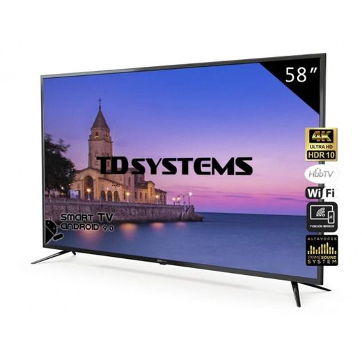 Smart TV TD SYSTEMS. Marca española de televisores.