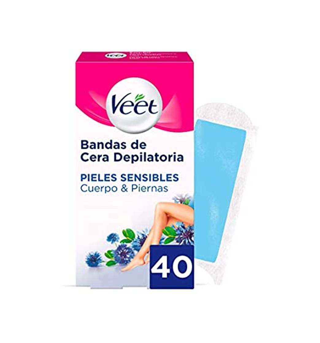 Beauty Veet Bandas de Cera Depilatoria -Easy Gelwax