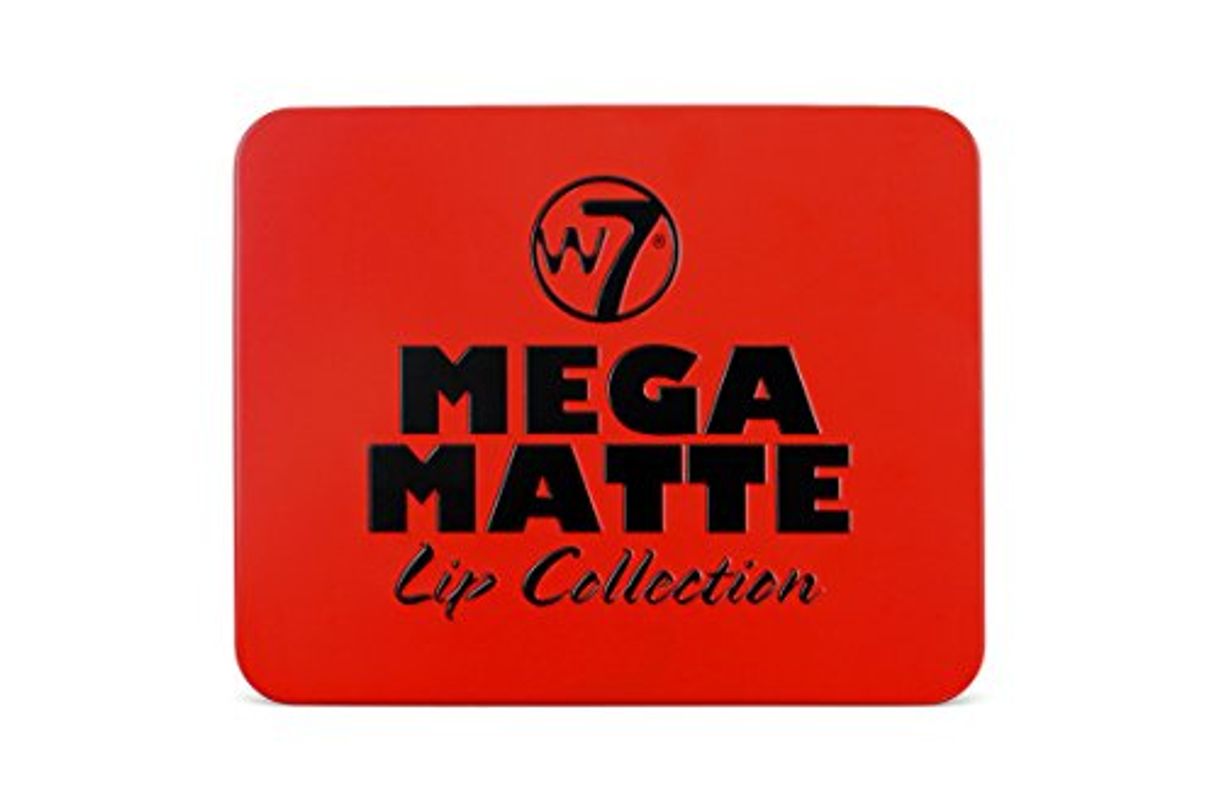 Beauty W7 Mega Matte labios Collection Tin 7 ml