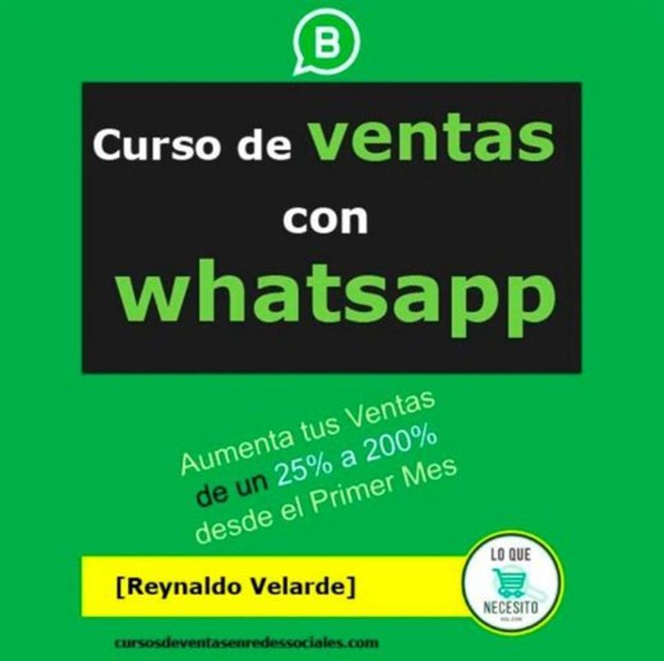 Moda CURSO DE VENTAS CON WHATSAPP Y REDES SOCIALES