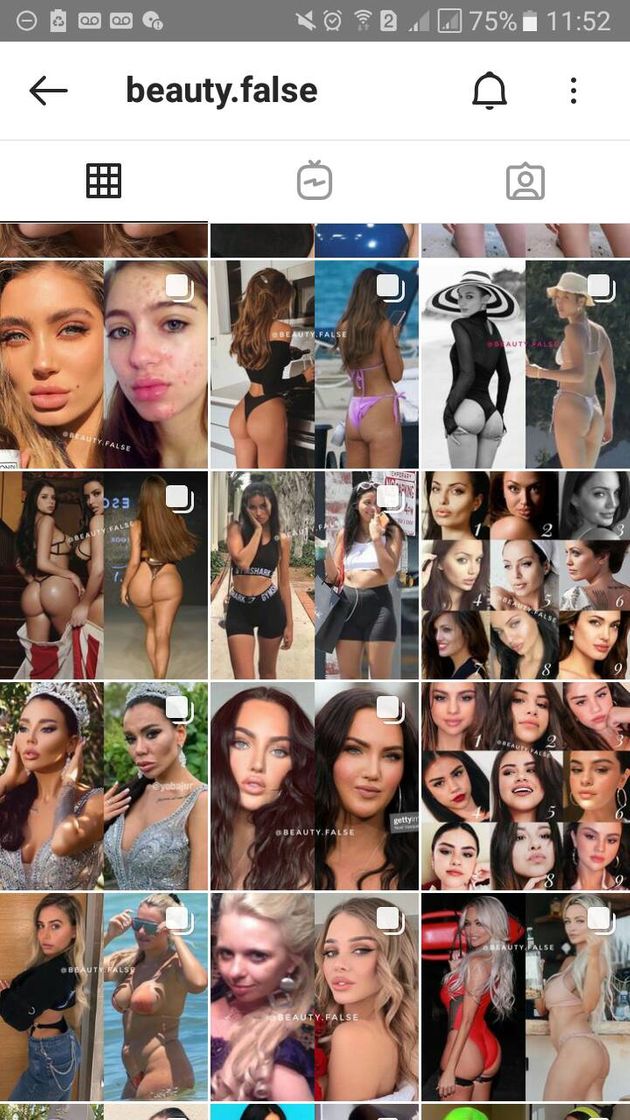 Fashion Perfil que mostra a "realidade perfeita" do instagram