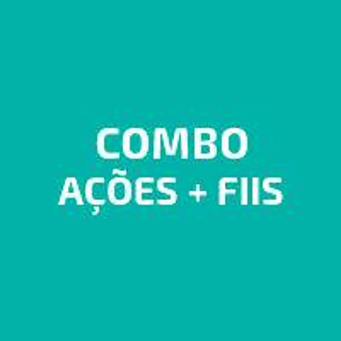 Moda Curso Combo ações + FIIS