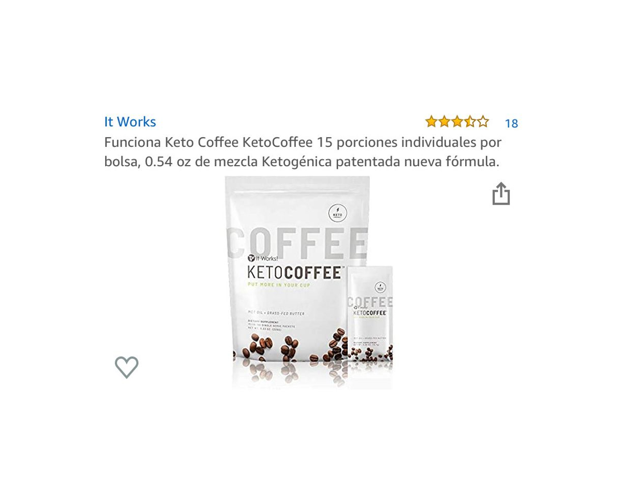 Products IT WORKS Keto coffee 