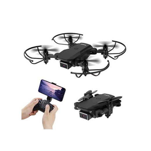 Mini Drone plegable con Doble Cámara 4K WIFI FPV Quadcopter de 2.4