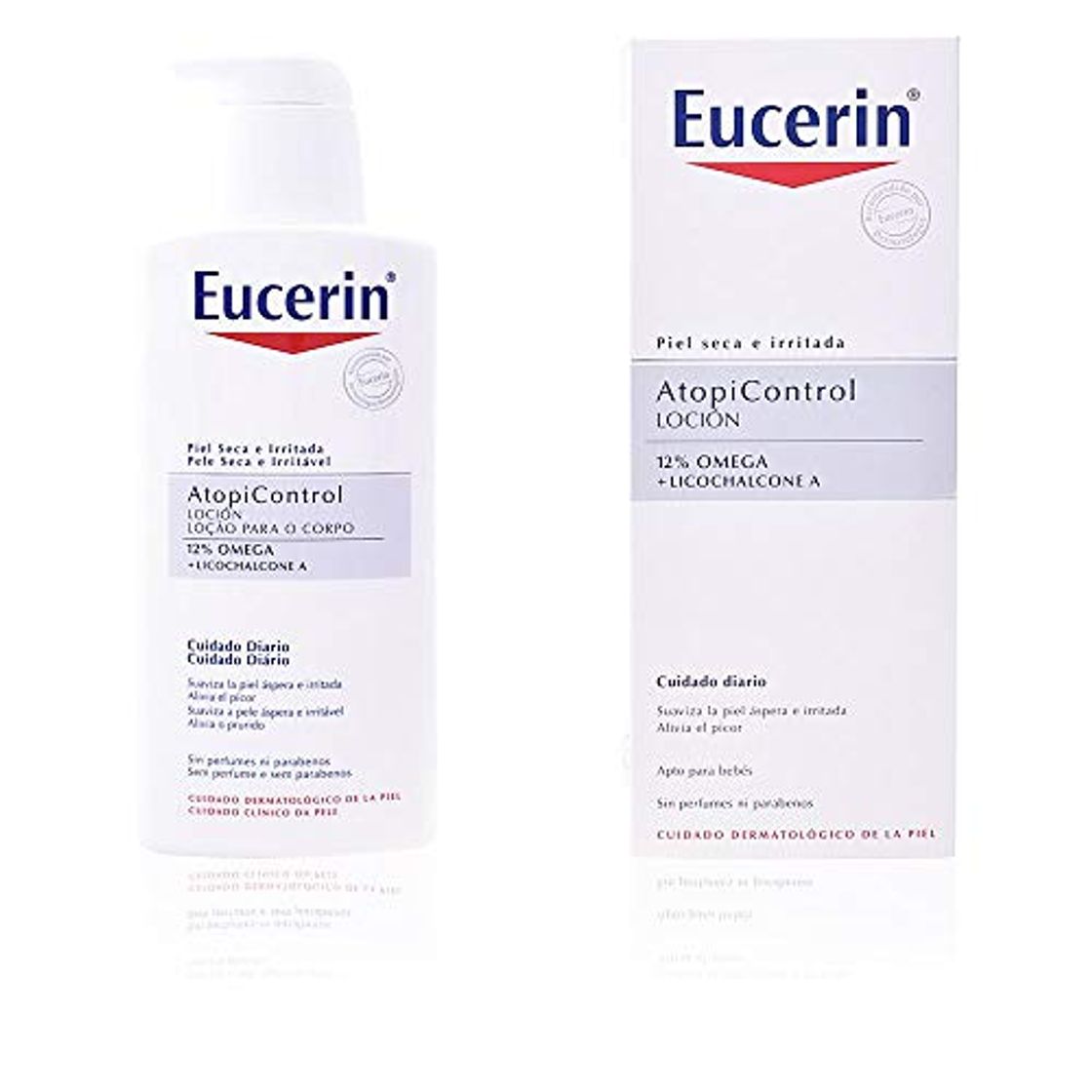 Place Eucerin Atopicontrol Loción Corporal 12% Omega