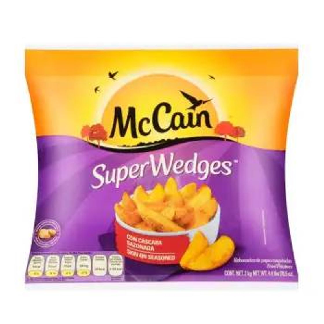 Social Rebanadas de papa Mc Cain