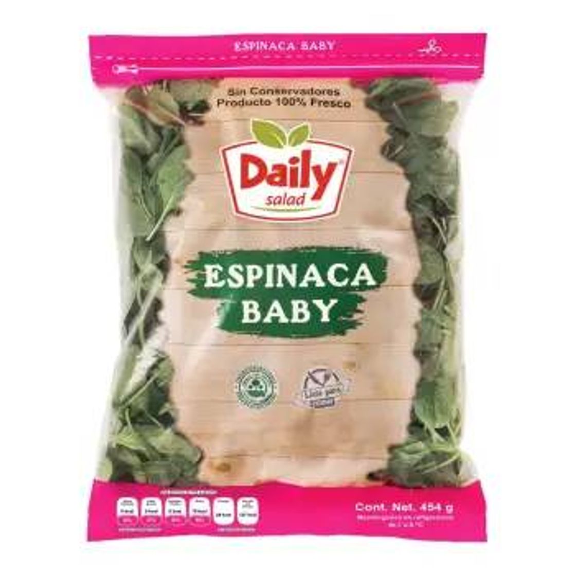 Social Espinaca baby salad