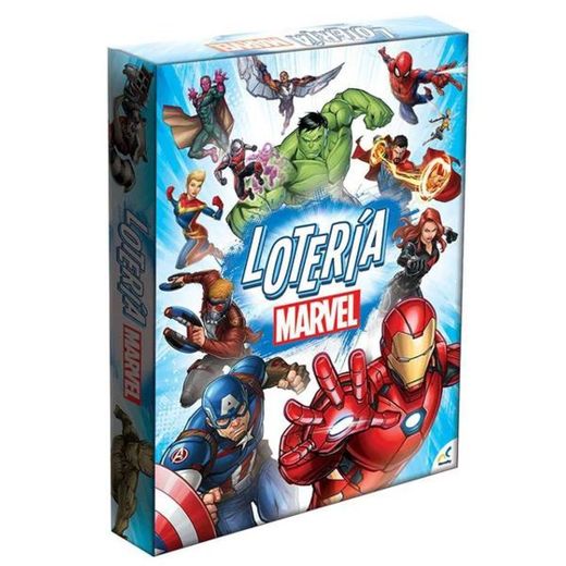 Juego Lotería de Cartón Marvel Héroes