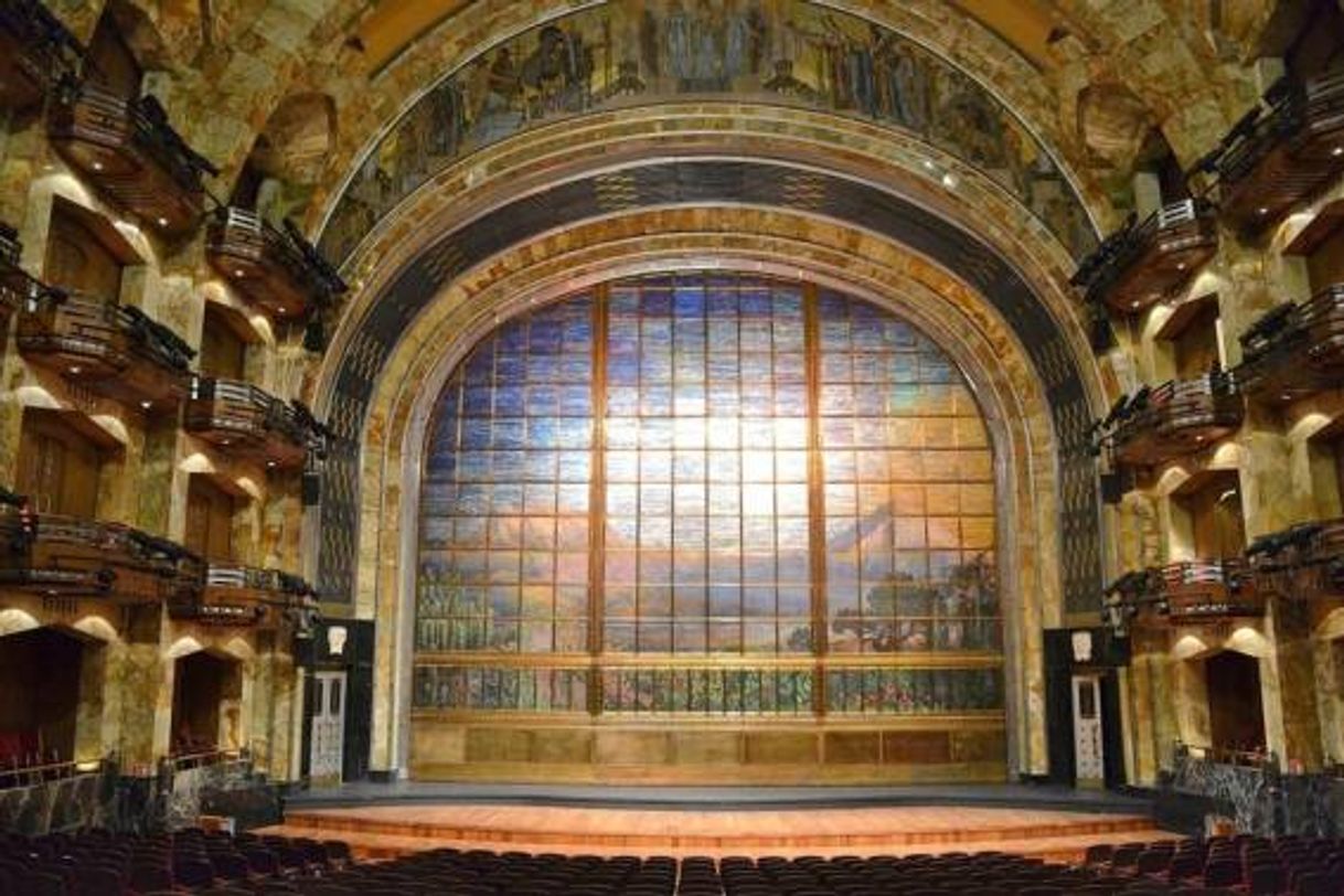 RECORRIDO POR LA SALA PRINCIPAL Y EL TELÓN DE BELLAS ARTES