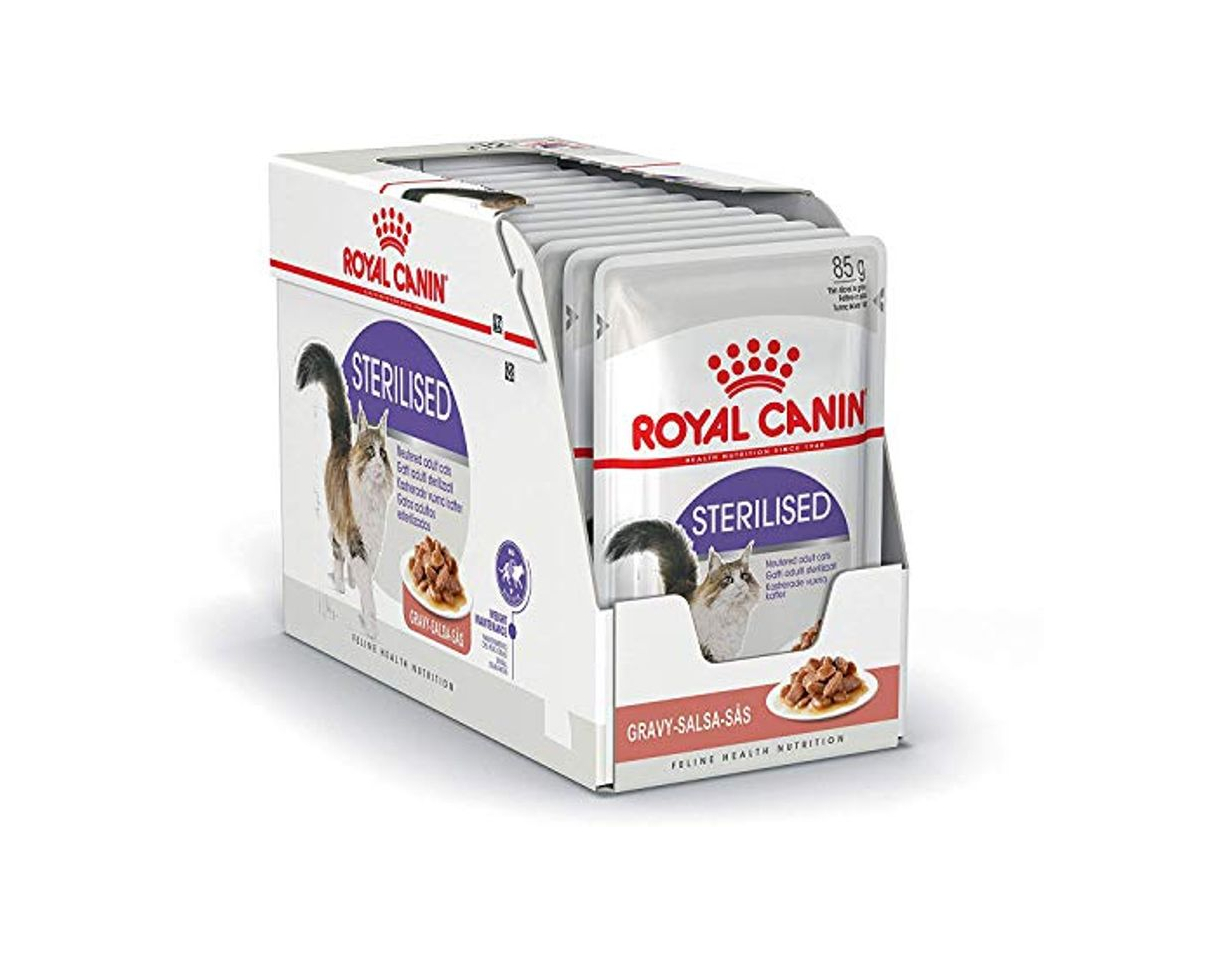 Productos ROYAL CANIN Sterilised Comida para Gatos - Paquete de 12 x 85