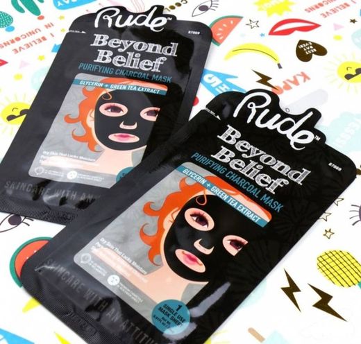 Beyond Belief Charcoal Face Mask - 5 Pieces

