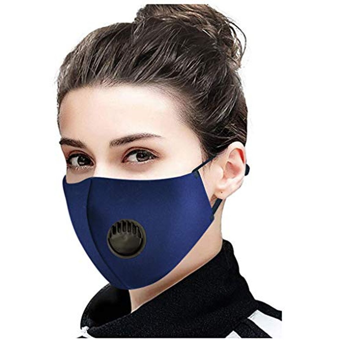 Fashion Skang Reutilizables Protector Facial con Válvulas de Respiración Visera Facial Protección Respiratoria