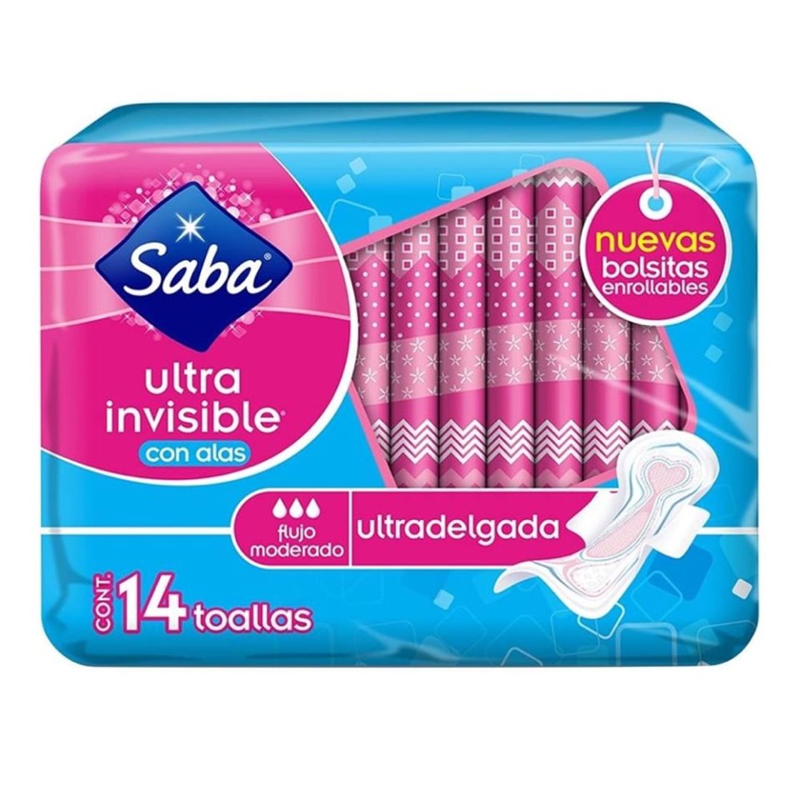 Producto Toallas femeninas Saba