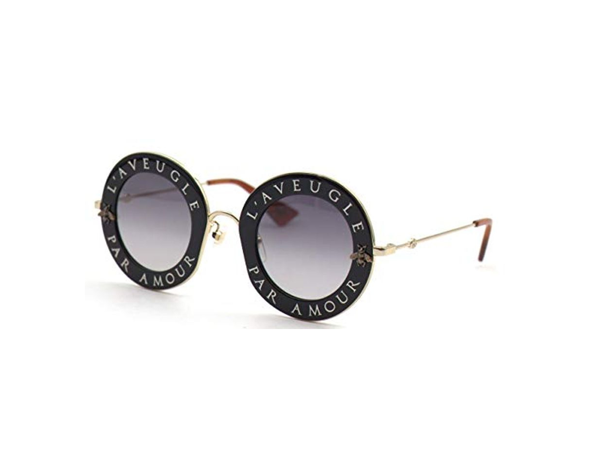 Social Gucci GG0113S 001 Gafas de sol, Negro