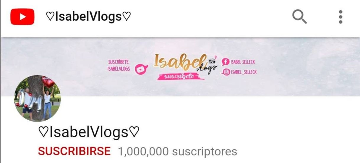 Social Canal de Youtube 