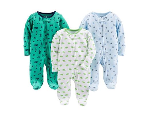 Simple Joys by Carter's Baby Boys paquete de 3 para dormir y