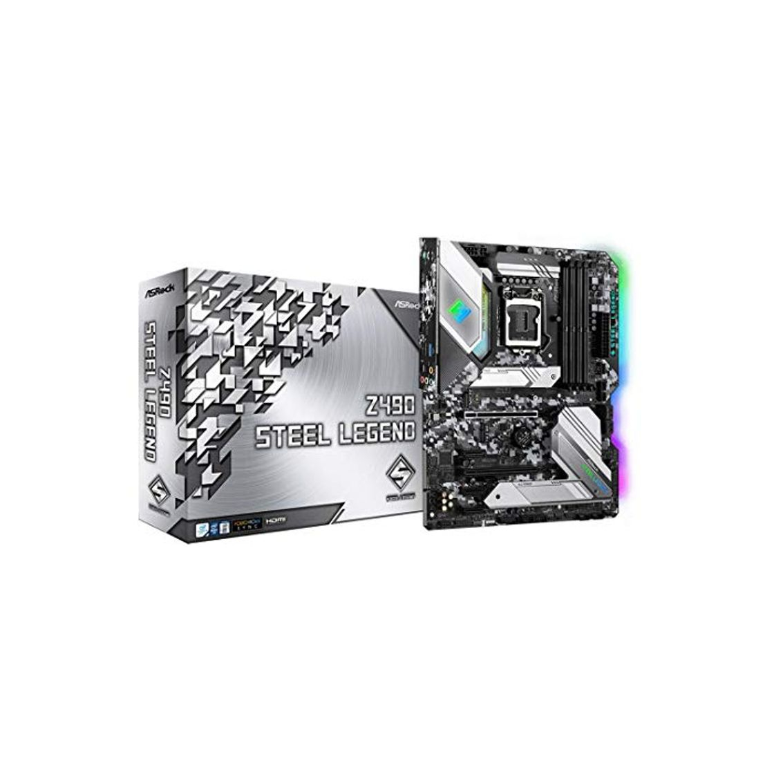 Products Asrock Z490 Steel Legend Intel Z490 ATX Placa Base 1200 Socket