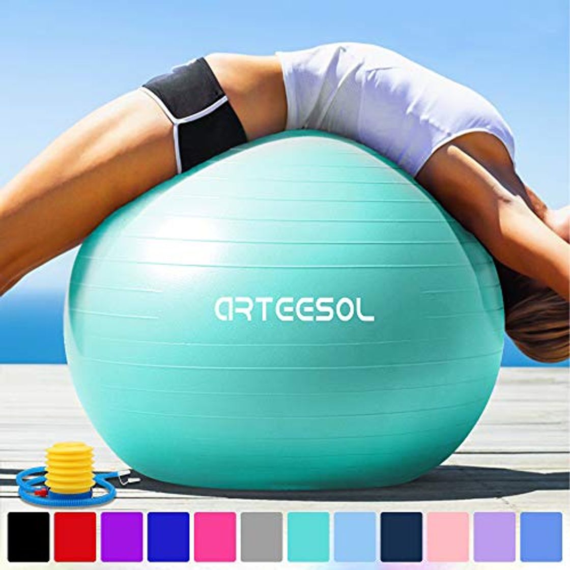 Product arteesol Pelota de Ejercicio 45cm 55cm 65cm 75cm Balón de Ejercicio Pelota