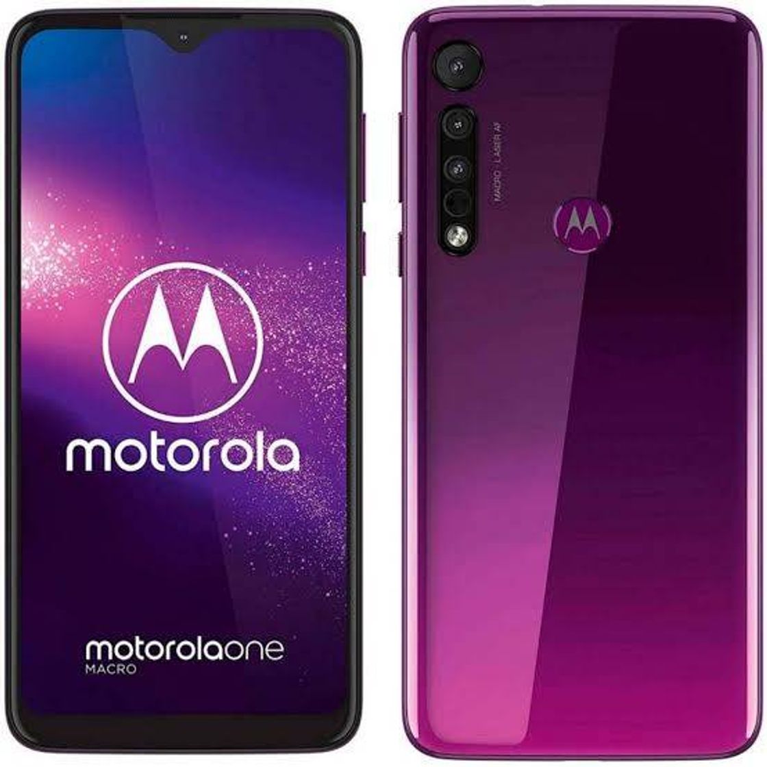 Social Motorola One Macro Smartphone Dual-SIM