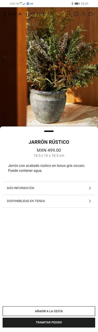 Moda Los jarrones rústicos vuelven a estar de moda.