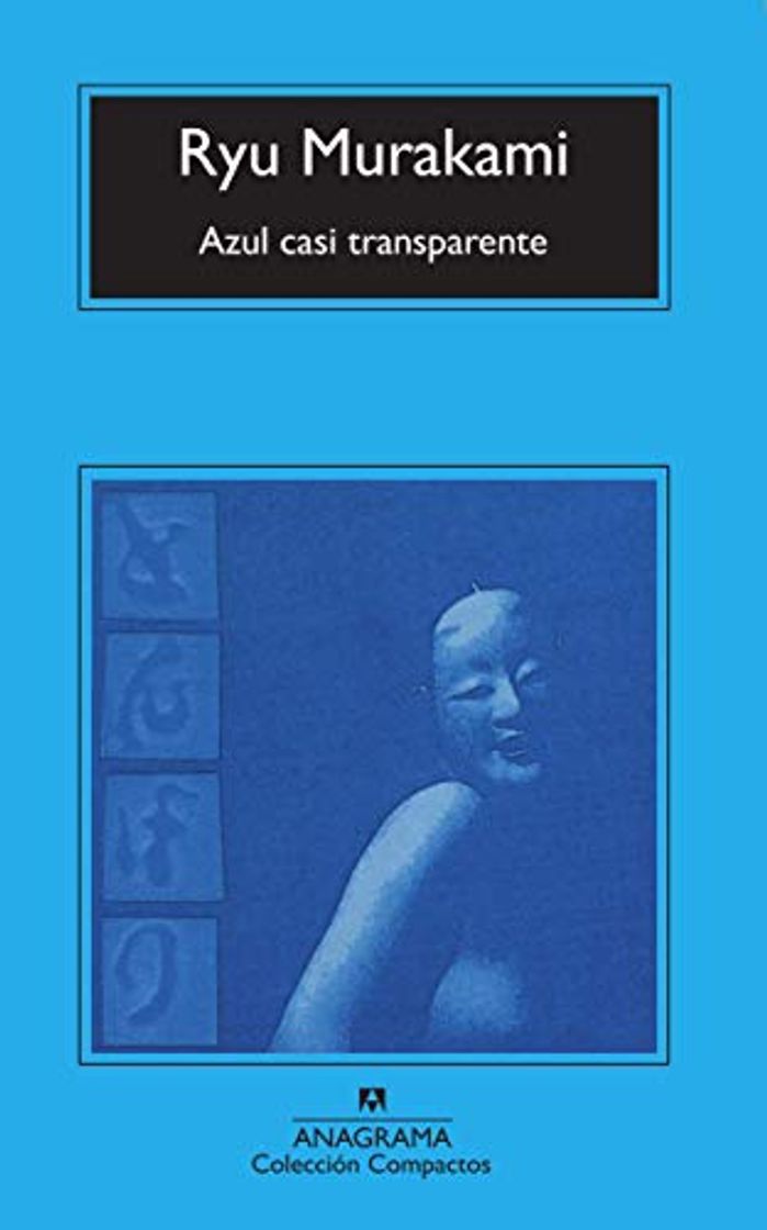 Libro Azul casi transparente