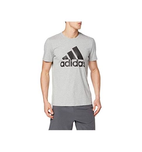 adidas Most Haves Badge of Sports TS M Camiseta, Hombre, Gris