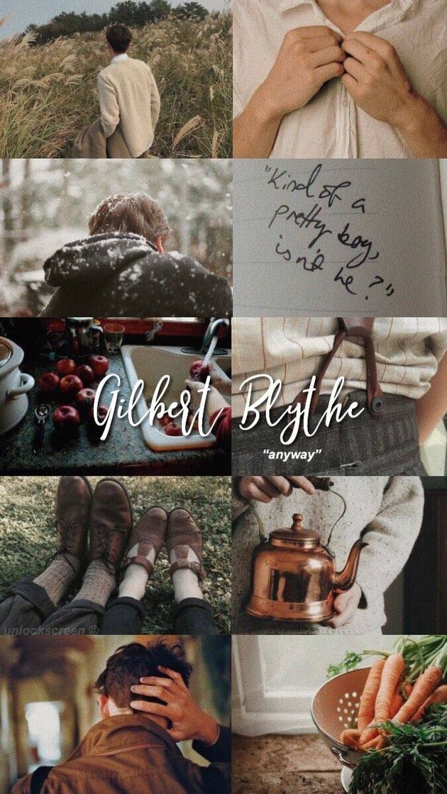 Moda Aesthetic Gilbert Blythe (AWAE)