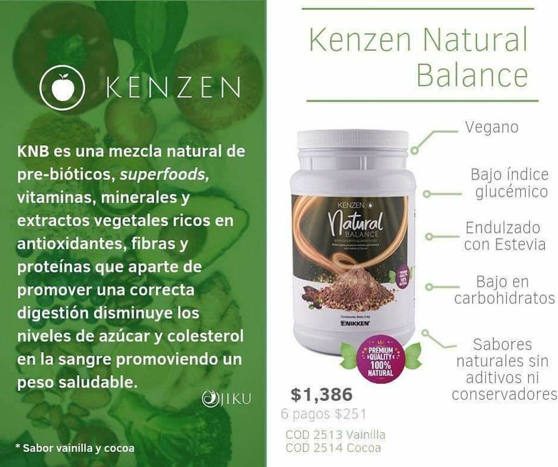 Proteína vegana Kenzen Natural Balance