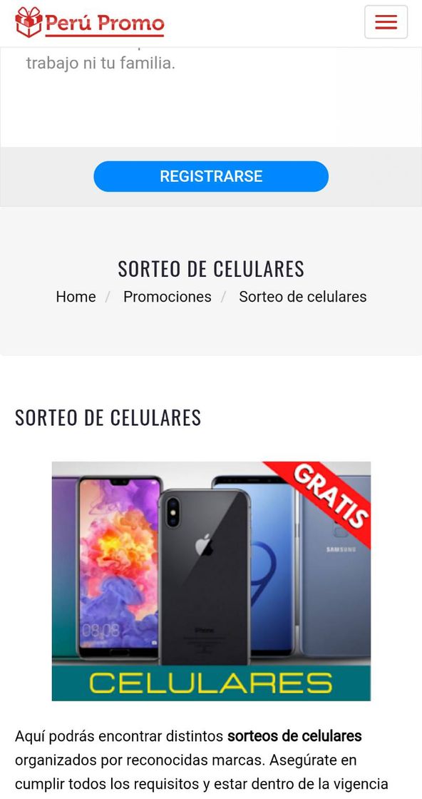 Moda Sorteo de celulares de gama alta ¿Que espera? 🔥🥳