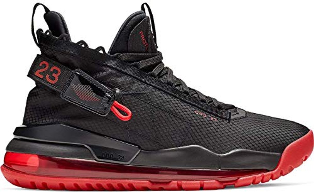 Product Jordan Mens Nike Proto-Max 720 Basketball Shoes Black University Red