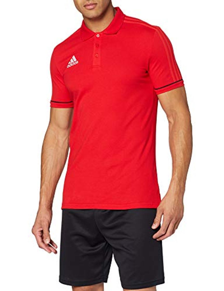 Fashion adidas Tiro17 Cotton Polo, Hombre, Rojo