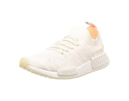 adidas NMD_R1 Stlt PK W, Zapatillas para Mujer, Blanco