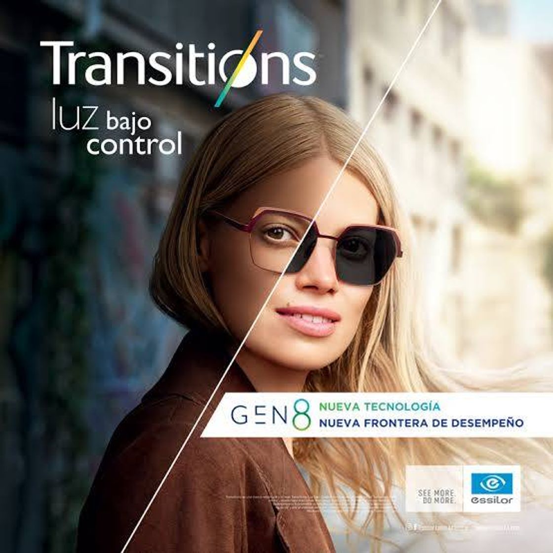 Fashion TRANSITIONS - Lentes que se adaptan a la luz 