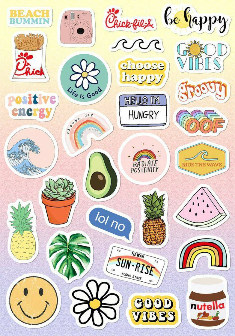 Moda STICKERS🍉🌵