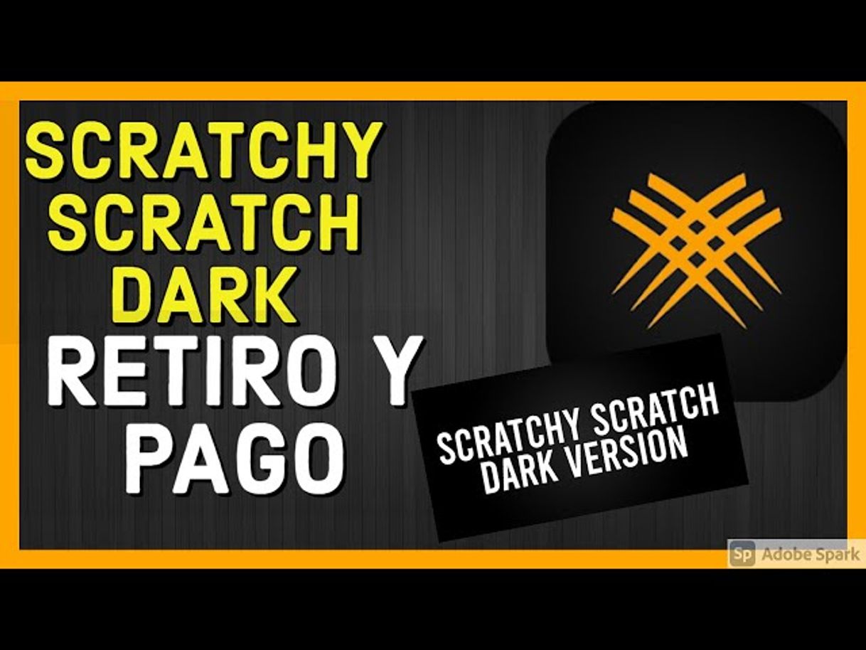 SCRATCHY SCRATCH DARK VERSION...APP RETIRO PAGO ...