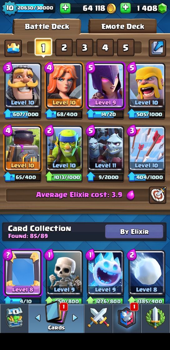 Videogame Clash royal