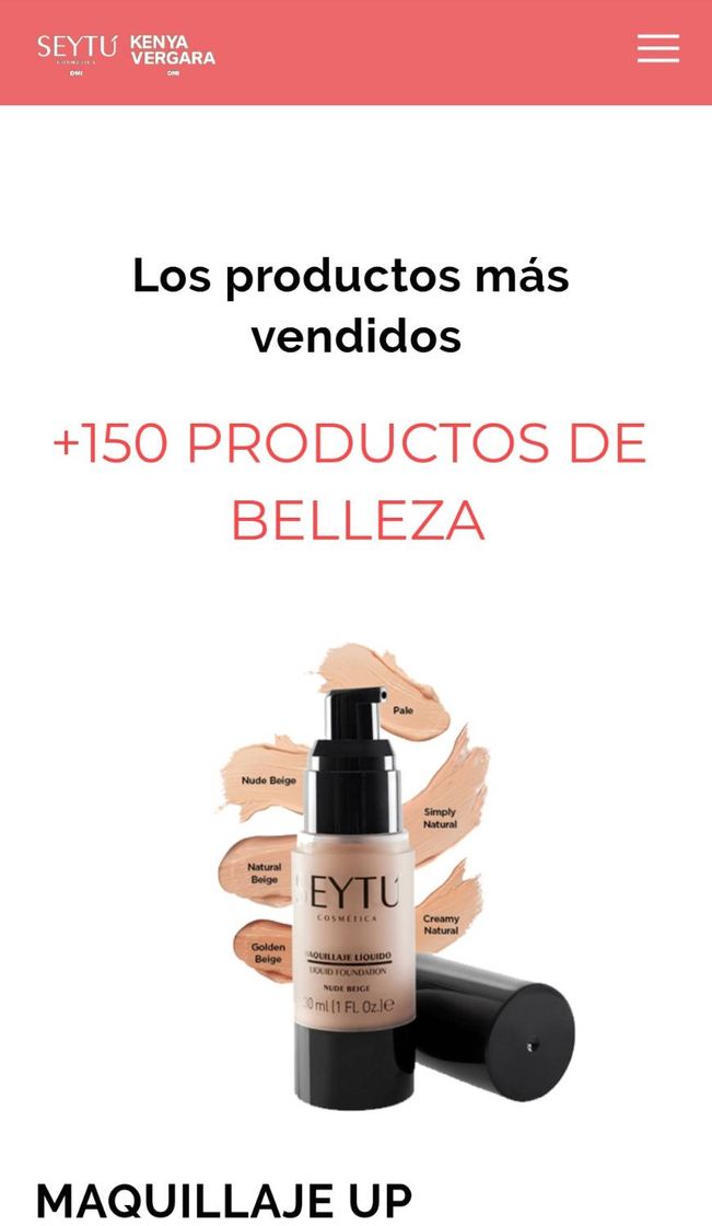 Social Maquillaje Seytu repelente al agua y sudor 