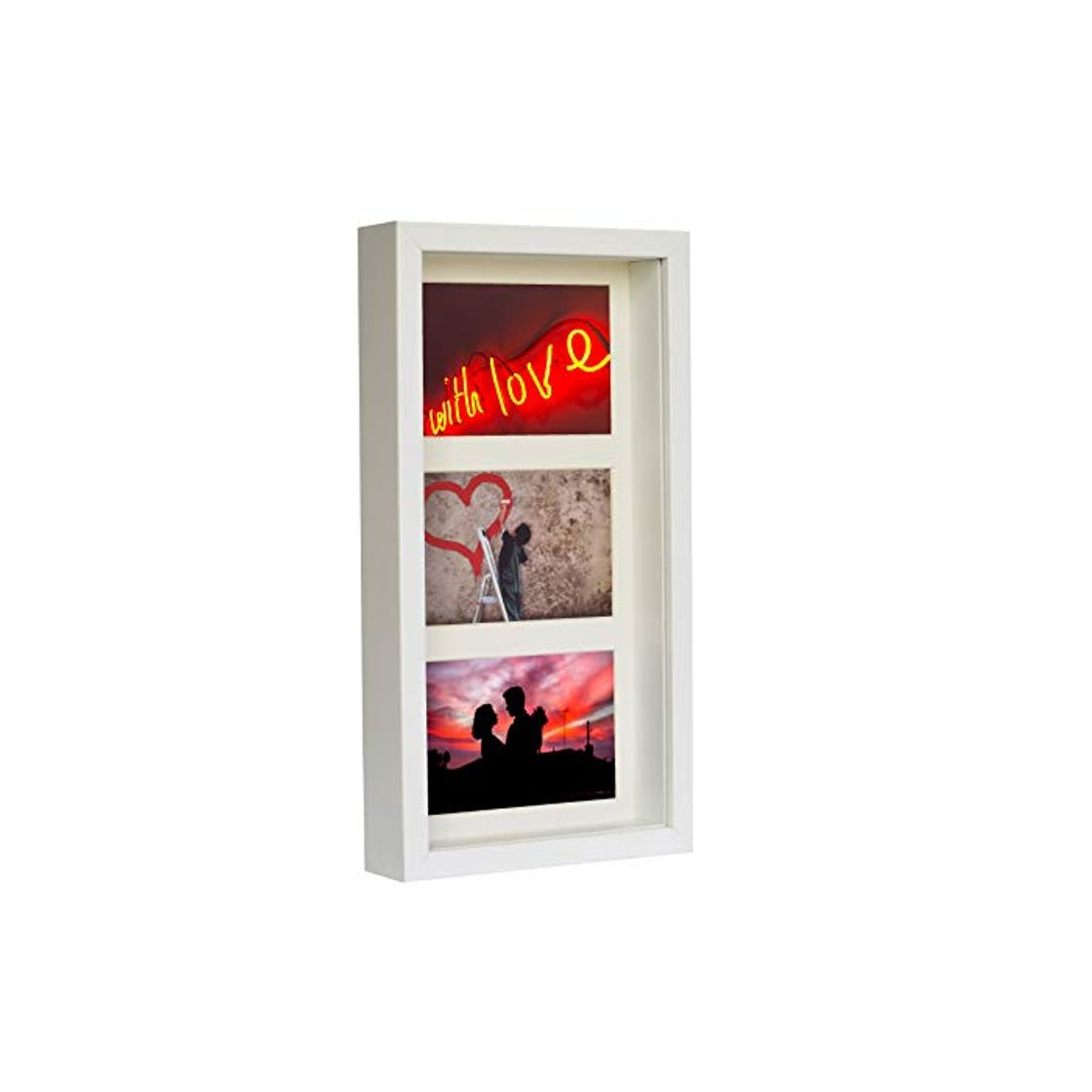 Social BD ART Marco 18 x 35 cm Box 3D para Fotos Color