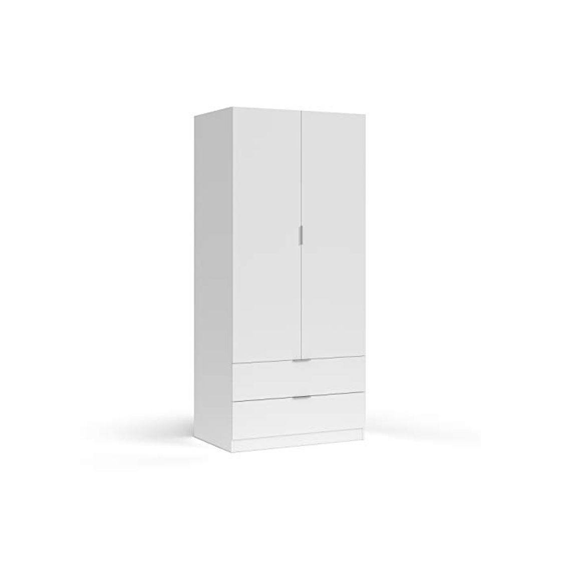 Habitdesign LCX222O - Armario ropero 2 Puertas y 2 cajones, Armario Dormitorio,
