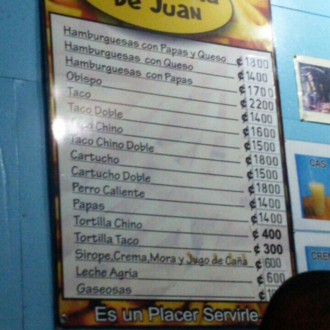 Restaurants "Taquería de Juan"