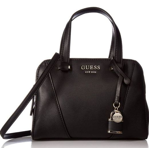 Bolso Guess Shawna color negro 