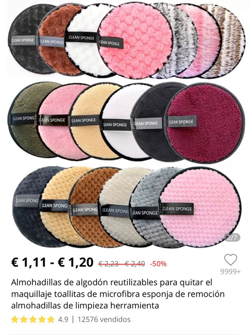 Moda Esponjas Desmaquillantes