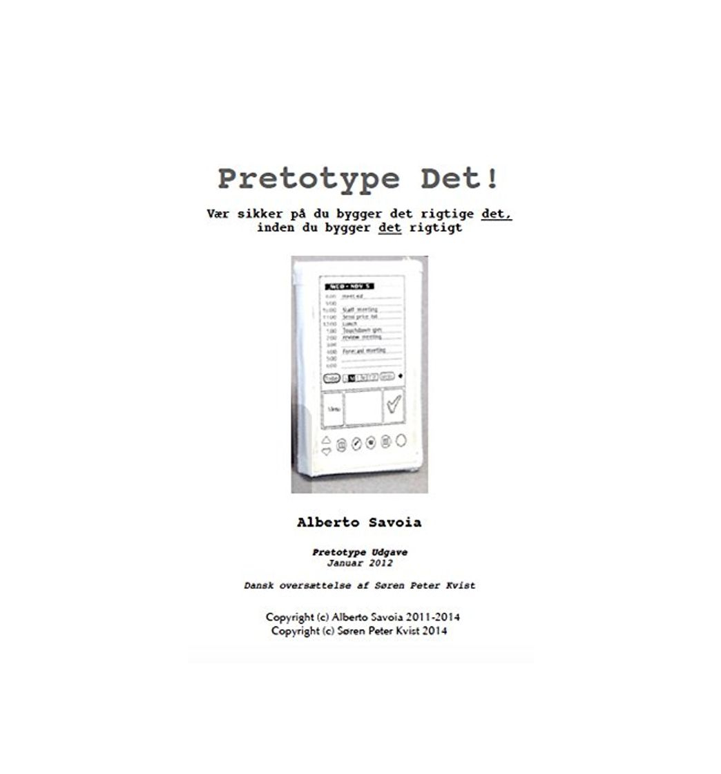 Moda Pretotype It - Pretotype Det